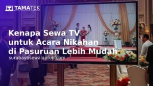 Sewa TV untuk Acara Nikahan di Pasuruan