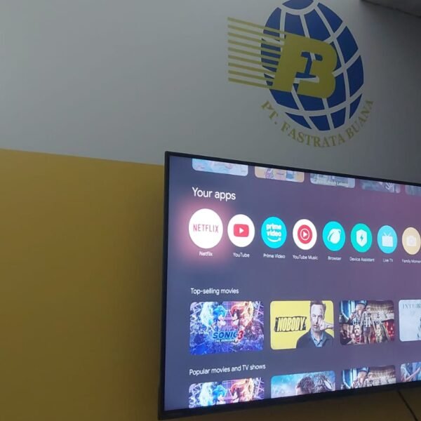 Sewa TV LED berbagai ukuran di Surabaya dan wilayah sekitar oleh Tamatek, cocok untuk event dan presentasi.