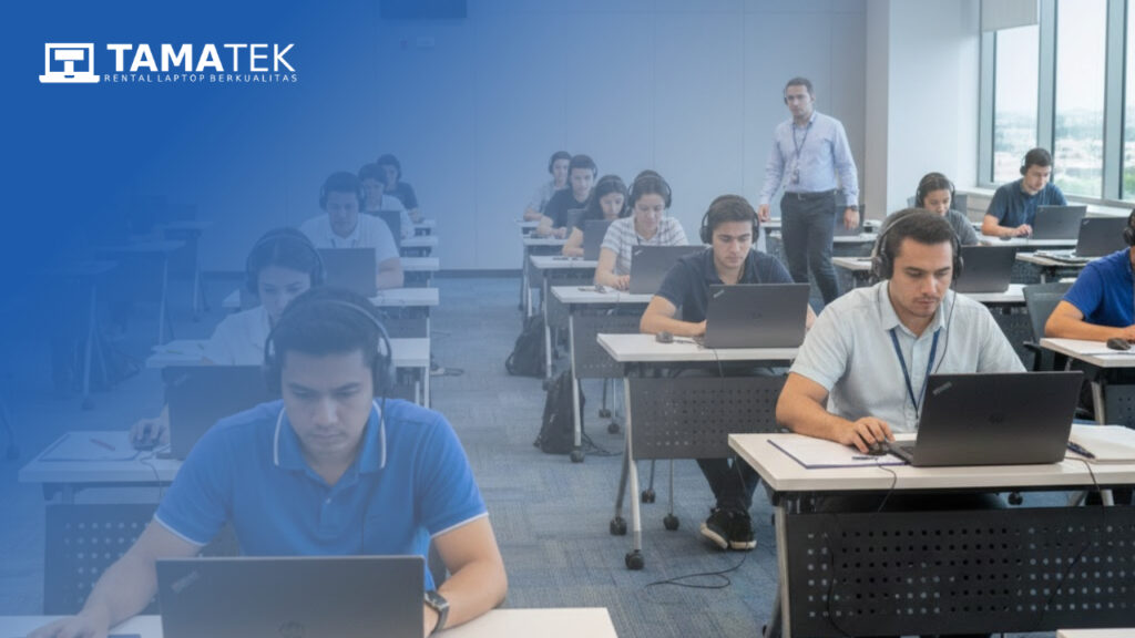 Tips Mengadakan CBT Menggunakan Laptop Sewa agar Efisien