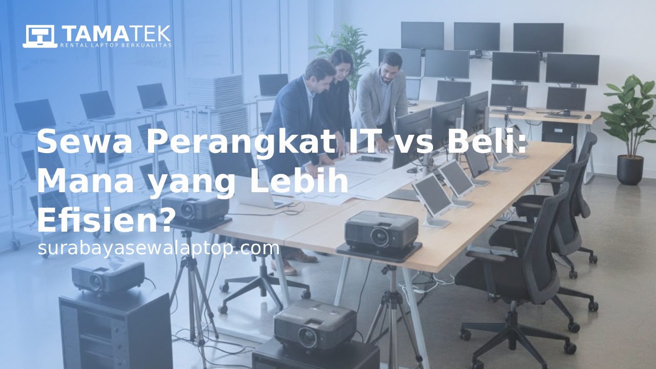 You are currently viewing Sewa Perangkat IT vs Beli: Mana yang Lebih Efisien?