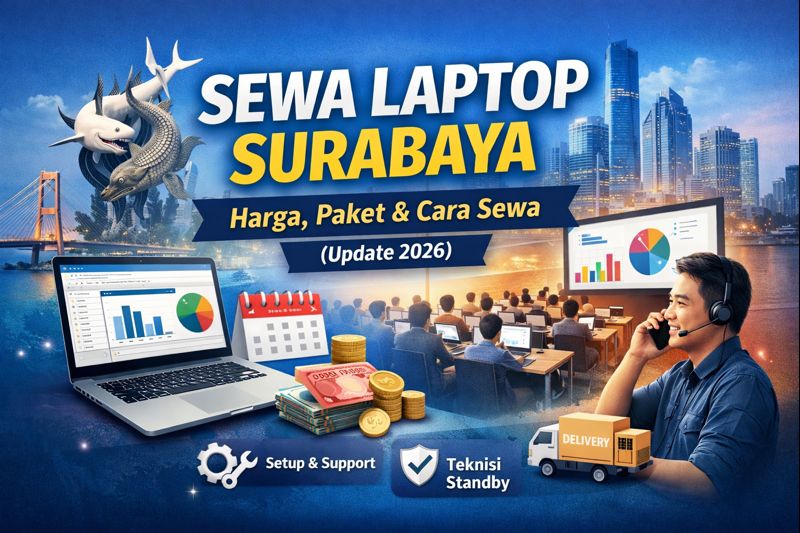 You are currently viewing Sewa Laptop Surabaya: Harga, Paket, dan Cara Sewa (Update 2026)